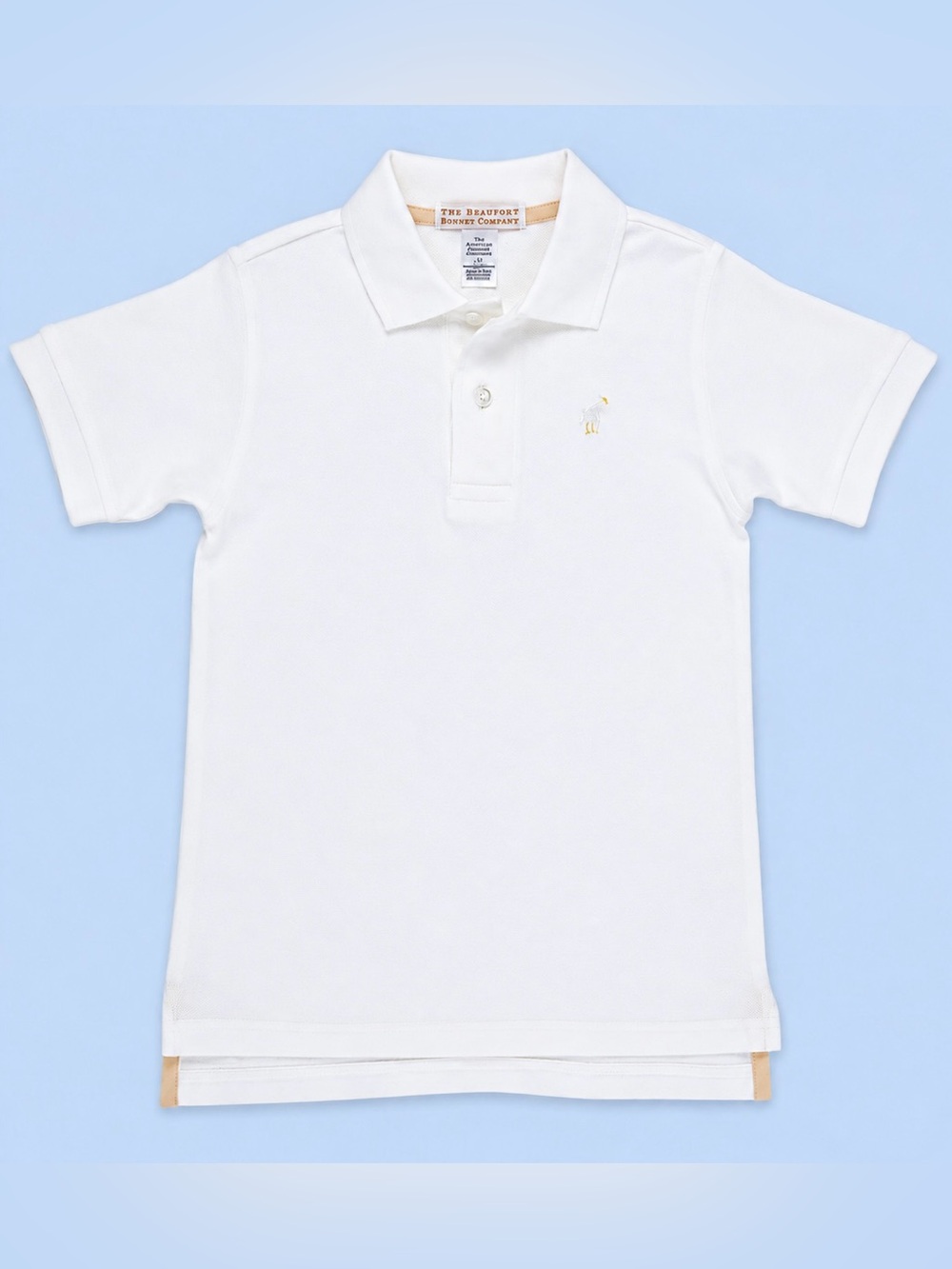 TBBC Prim & Proper Polo in Worth Avenue White